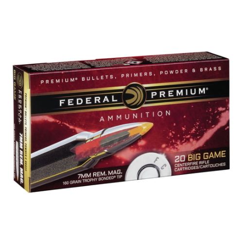FEDERAL PREMIUM 7MM REM MAG