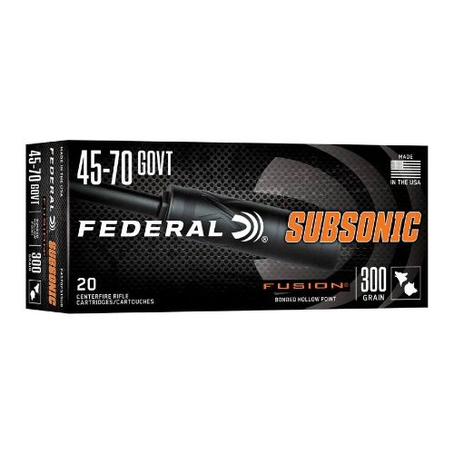 FEDERAL FUSION 45-70 GOV 300GR