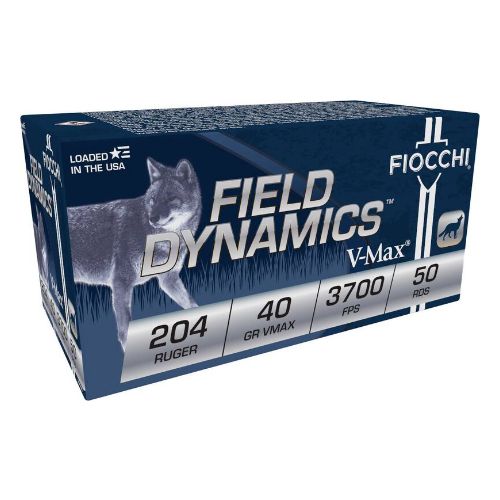 FIOCCHI 204 RUGER 40GR V-MAX