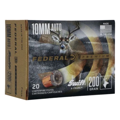 FEDERAL 10MM 200GR A-FRAME JHP