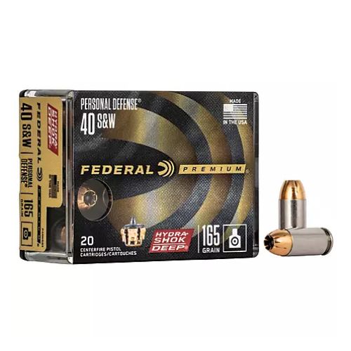 FEDERAL PREMIUM 40 SW 165GR