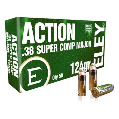 ELEY ACTION 38 SUPER 124GR FMJ