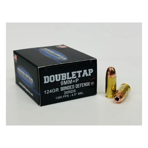 DOUBLETAP 9MM+P 124GR BONDED