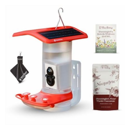 FEATHERSNAP HUMMINGBIRD FEEDER