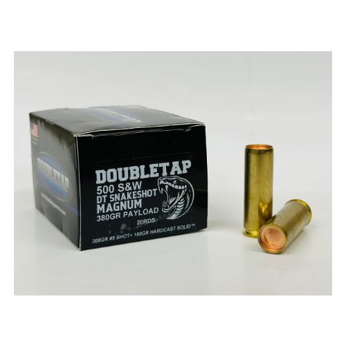DOUBLETAP 500 S&W SNAKE SHOT