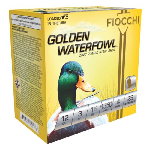 FIOCCHI GOLDEN WATERFOWL 12GA