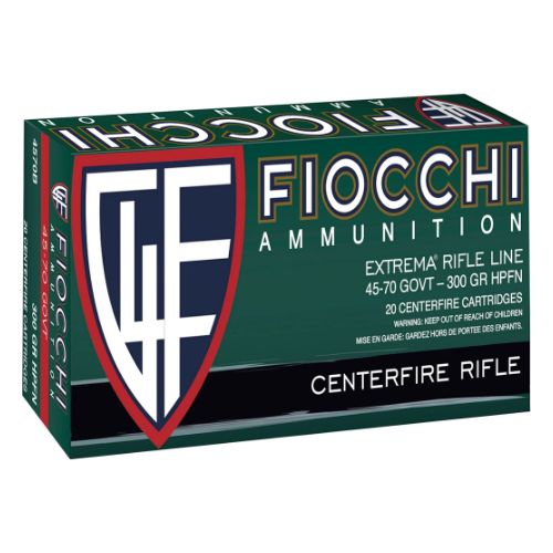 FIOCCHI 45-70 GOV 300GR HP-FN