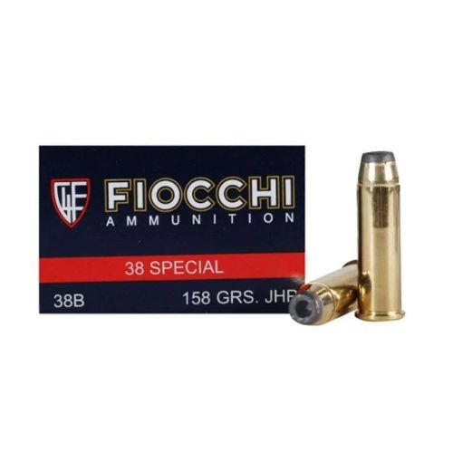 FIOCCHI 38 SPECIAL 158GR JHP