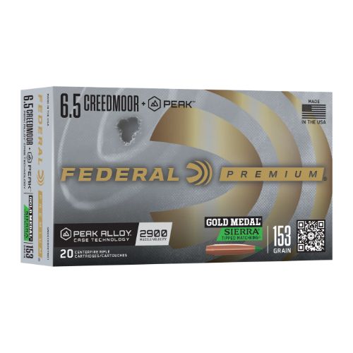 FEDERAL 6.5 CM PEAK 153GR
