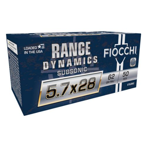 FIOCCHI 5.7X28 62GR SUBSONIC