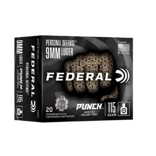 FEDERAL PUNCH 9MM LUGER