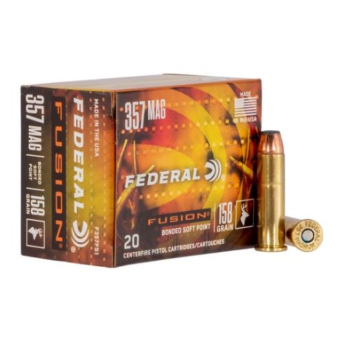 FEDERAL FUSION 357 MAG 158GR