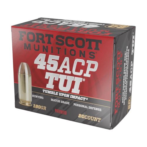 FORT SCOTT 45ACP 180GR TUI