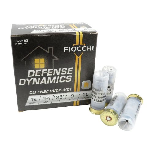 FIOCCHI 12GA 2.75" #1 BUCK