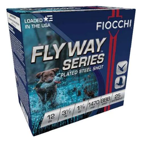 FIOCCHI FLYWAY 12GA 3" 1-1/8OZ