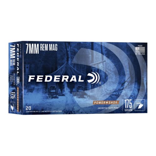 FEDERAL POWER-SHOK 7MM REM MAG