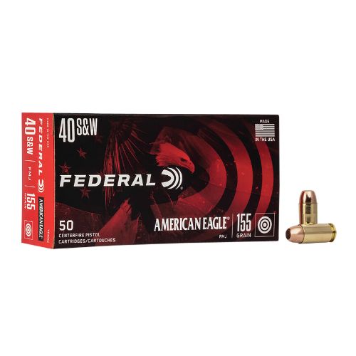 FEDERAL AE 40 SW 155GR FMJ-TC