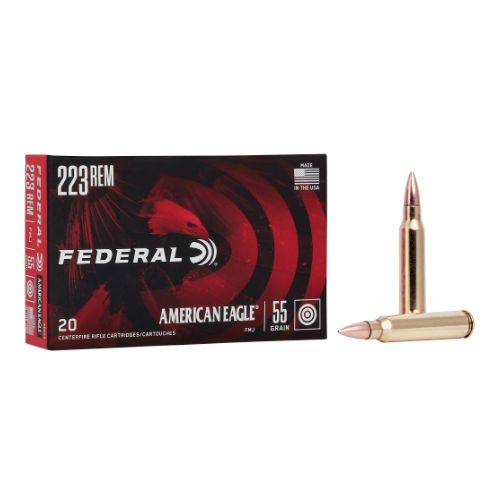 FEDERAL AE 223 REM 55GR FMJ-BT