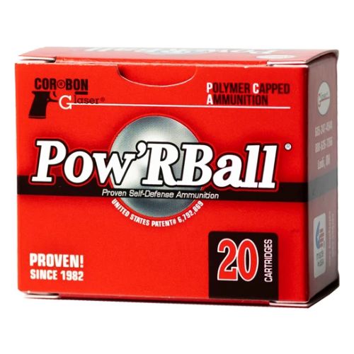 GLASER 45 ACP 165GR POW'RBALL