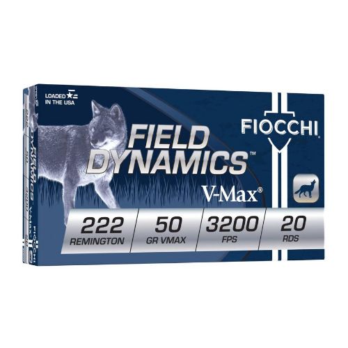 FIOCCHI 222 REM 50GR V-MAX