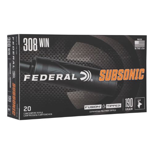 FEDERAL FUSION 308 WIN 190GR