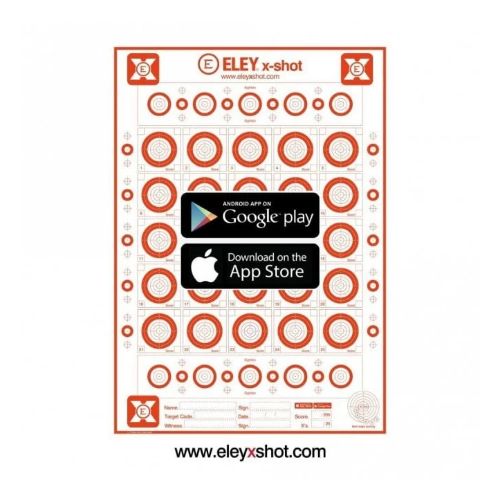 ELEY X-SHOT TARGETS 25 PACK