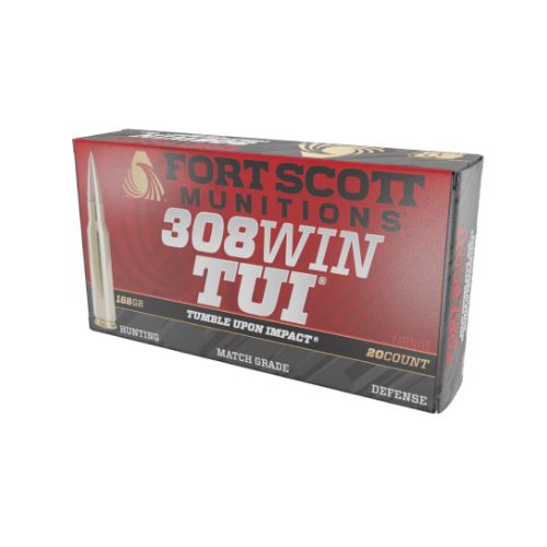 FORT SCOTT 308 WIN 168GR TUI