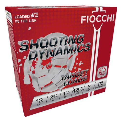 FIOCCHI 12GA 2.75" 1-1/8OZ #8