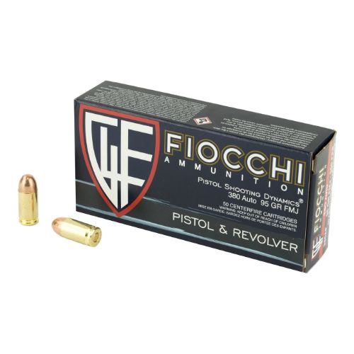FIOCCHI 380 ACP 95GR FMJ