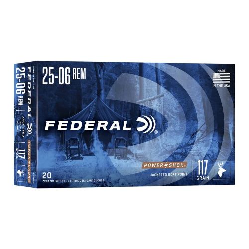 FEDERAL POWER-SHOK 25-06 REM