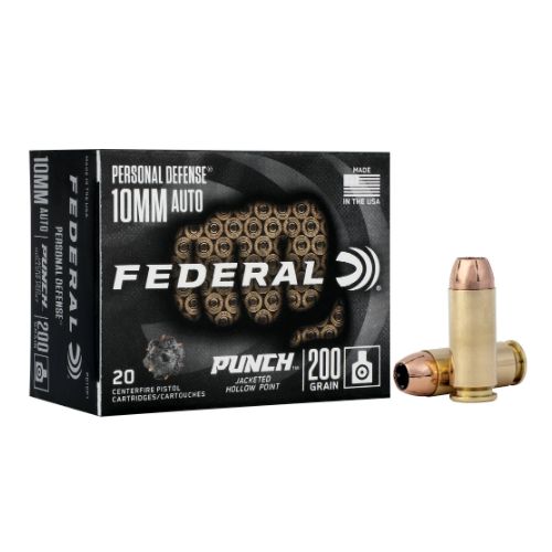 FEDERAL PUNCH 10MM 200GR JHP