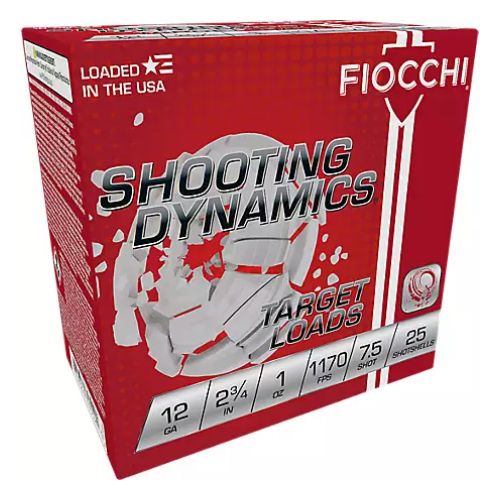 FIOCCHI 12GA 2.75" 1OZ #7.5
