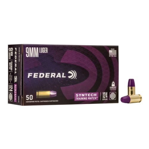 FEDERAL AE 9MM LUGER 124GR TSJ