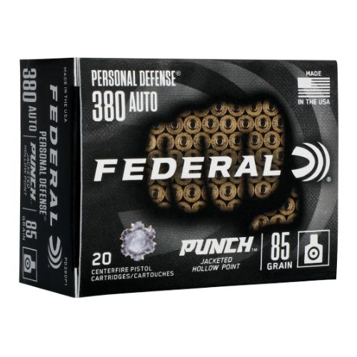 FEDERAL PUNCH 380 ACP 85GR