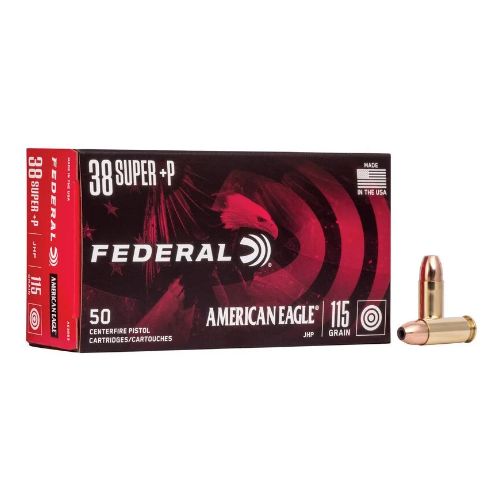 FEDERAL AE 38 SUPER +P 115GR