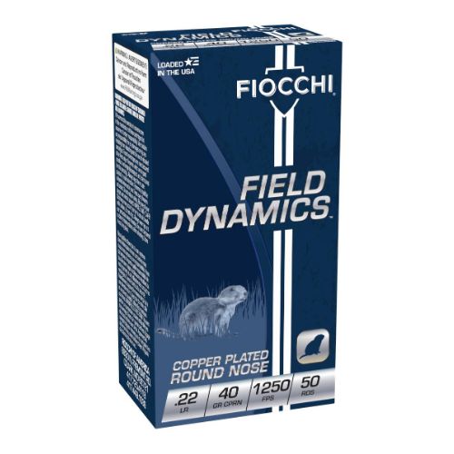 FIOCCHI 22LR 40GR PLATED SOLID