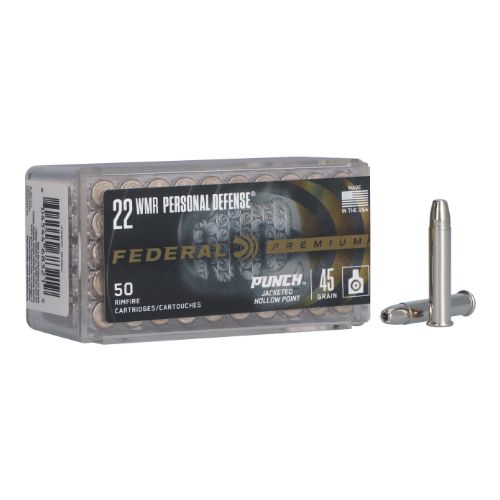 FEDERAL PUNCH 22WMR 45GR JHP
