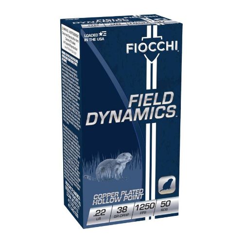 FIOCCHI 22LR 38GR JHP 1250FPS
