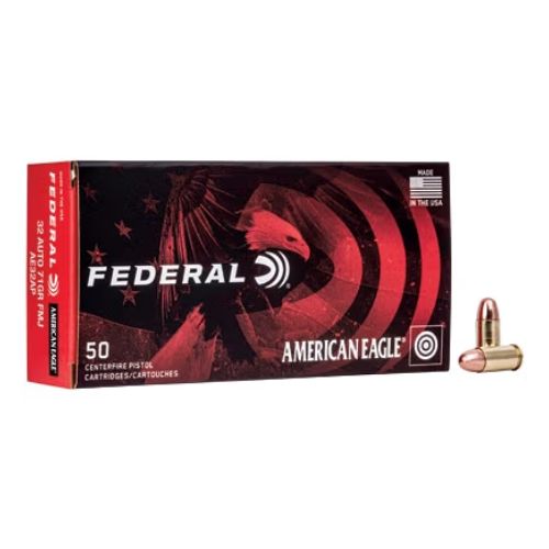 FEDERAL AE 32 ACP 71GR FMJ