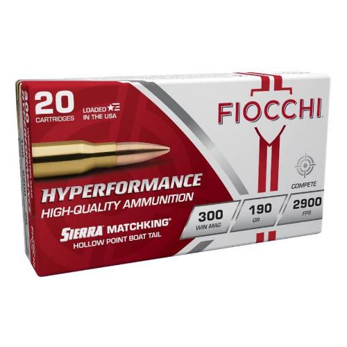 FIOCCHI 300 WIN MAG 190GR HPBT