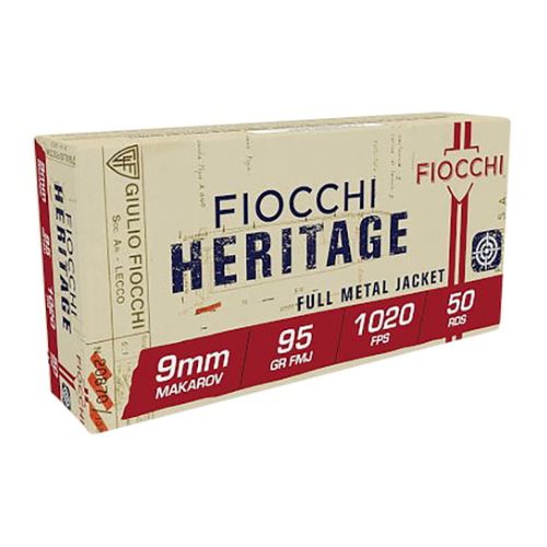 FIOCCHI 9MM MAKAROV 95GR FMJ