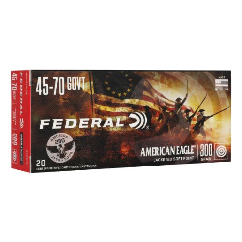 FEDERAL AE 45-70 GOV 300GR SP