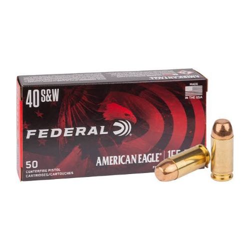 FEDERAL AE 40 SW 165GR FMJ-TC