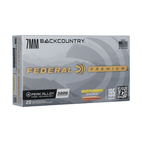 FEDERAL 7MM BC 195GR BERGER
