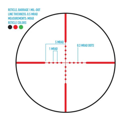 FIREFIELD BARRAGE 1.5-5X32