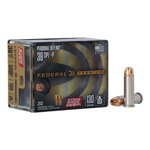 FEDERAL 38 SPECIAL+P 130GR
