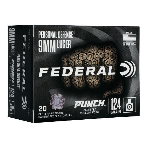 FEDERAL PUNCH 9MM LUGER