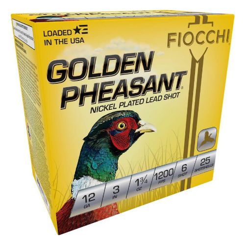 FIOCCHI GOLDEN PHEASANT 12GA