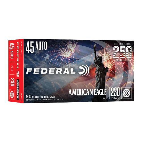 FEDERAL AE 45 ACP 230GR FMJ