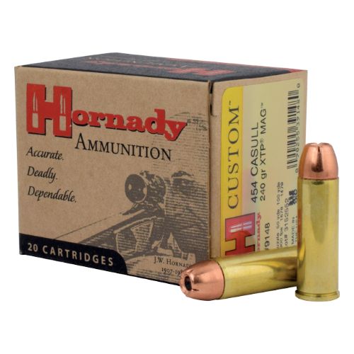 HORNADY 454 CASULL 240GR XTP